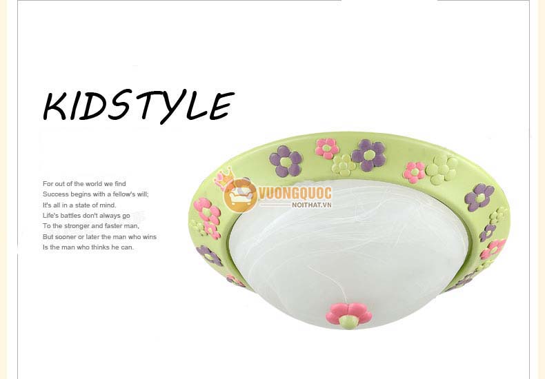 Đèn mâm ốp trần trẻ em dễ thương uhs114-10